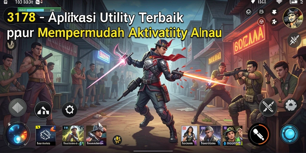 Screenshot utama 3178 yang menunjukkan antarmuka aplikasi Utility yang menarik.