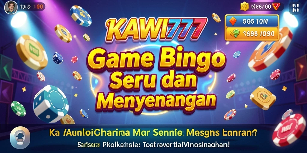 Tampilan gameplay Bingo yang menarik di KAWI777.
