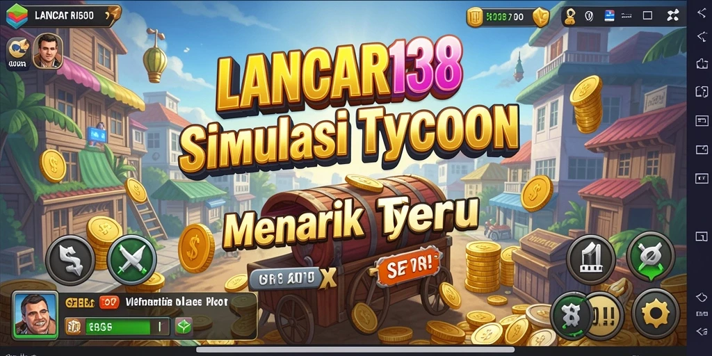 Screenshot LANCAR138 menampilkan gameplay Tycoon yang seru.