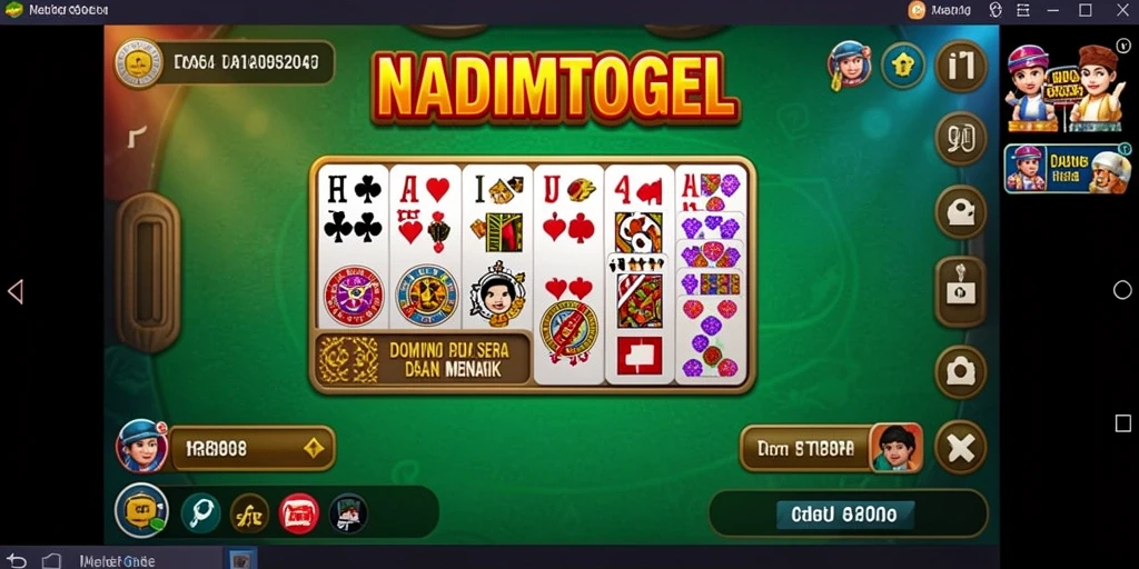 Tampilan gameplay NADIMTOGEL yang seru dan interaktif.