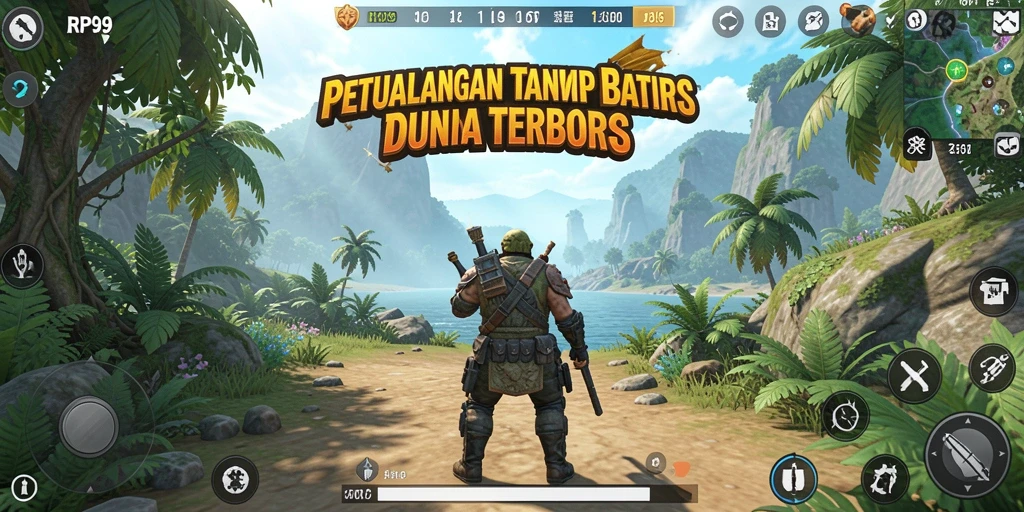 Screenshot gameplay Open World yang memukau dan penuh aksi.