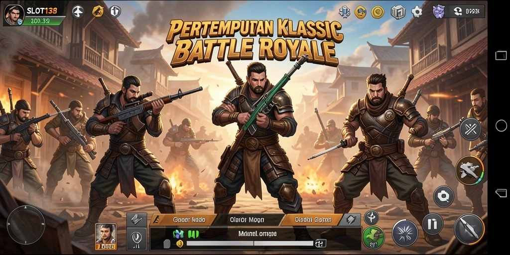 Gameplay menegangkan di SLOT138, pertempuran seru antara pemain.