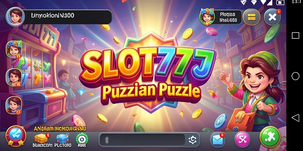Tampilan gameplay menantang dari SLOT777 dengan berbagai teka-teki.